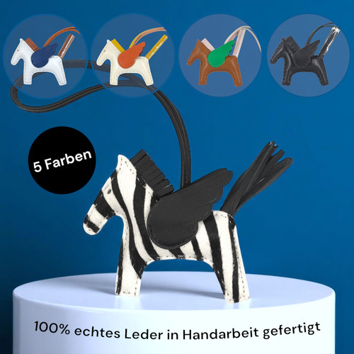 Echtleder pony anhänger - anhänger, bag