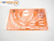 Fleischmann piccolo N 9951 Zubehör Gleisplanschablone Gleisschablone 1:5 E517