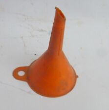 alter Trichter Einfülltrichter DDR ?mini  Kunststoff Plastik Schütte TGL orange