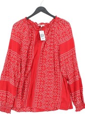 Monsoon Damen Bluse L rot