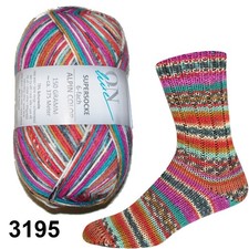3195 Supersocke Sockenwolle