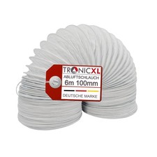 PVC Abluft Schlauch 100 mm 6m