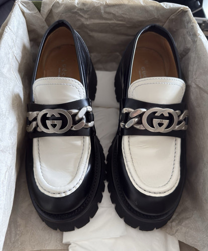 Gucci loafer leder - gucci,