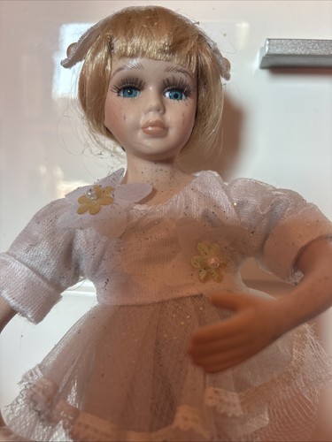 Porzellanpuppe ballerina - porzellanpuppe,