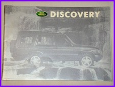 2000/07 Rover Discovery Japanischer Katalog, 38 Seiten