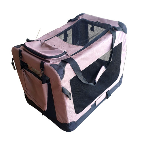 Pet violet tiertransport box - violet,