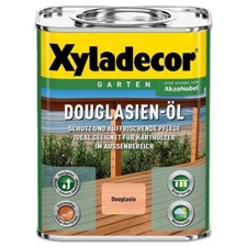 Xyladecor Douglasien-Öl 2,5 l Außen Holzöl Boden Terrasse Parkett Garten Deck 
