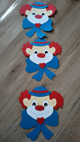 Fensterbild kette tonkarton - -,