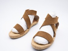 UGG Damen Sandale Sandalette Sommerschuh Espadrilles braun Gr 37 EU Art 18010-50