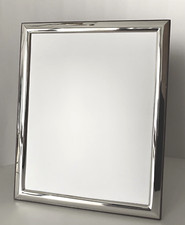 13x18 Foto-/Bilderrahmen massive Auflage 999er Sterling Silber Art. 2/925/350