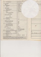 MERCEDES 280 SE/8 1971 Kfz-Brief AHK Oldtimer Pappbrief