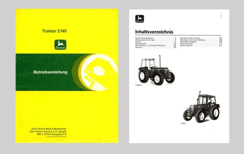 John deere traktor - traktor, 2140