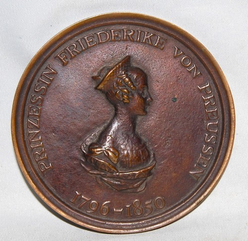 Plakette prinzessin friederike - plakette,