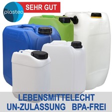 plasteo Wasserkanister 5 10 20