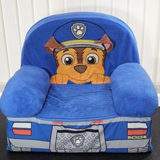 Paw Patrol Chase Soft Plüsch Stuhl Kinderzimmer Möbel Sessel (2021)