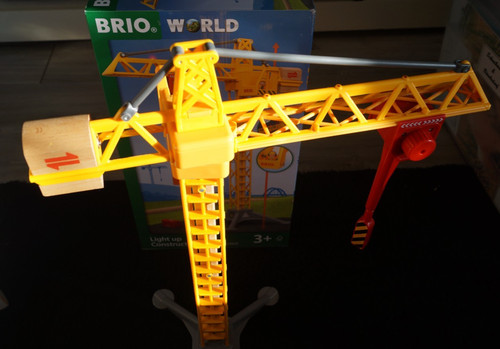Brio 33835 großer baukran mit - brio,