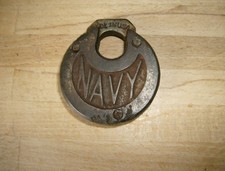 Altes vorhängeschloss navy - altes,