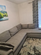 Graues Sofa mit Schlaffunktion, 240×220