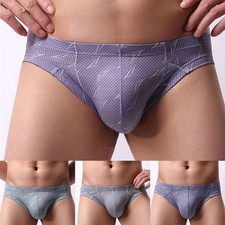 Print Design Herren Atmungsaktiv Unterhose Sexy Beutel Slip für Komfort