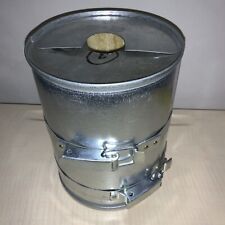 1 Schieber Blechmantelisolierung verzinkt für Rohrisolierung Durchmesser Anpassb