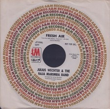 JULIUS WECHTER & THE BAJA MARIMBA BAND: Fresh Air (´69 / rare US PROMO 7")   