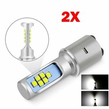 2x BA20D 12V LED Birne