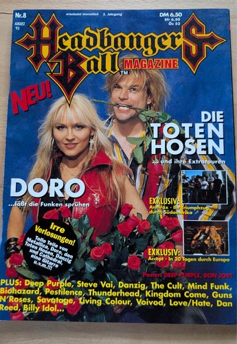Headbangers ball magazine - ball, 1993