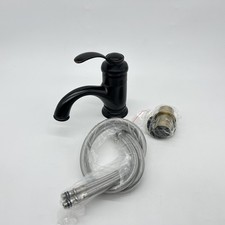 BOAOTX Wasserhahn Bad Schwarz Retro, Waschtischarmatur Antik, Armatur Waschbecke