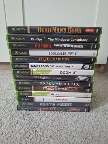 Xbox classic spiele - x,