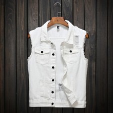 Mens Womens Denim Biker