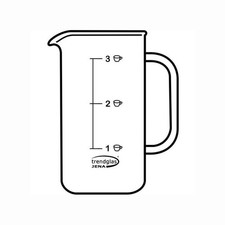 Trendglas Jena Ersatzglas für