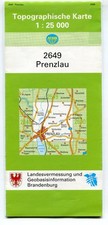 Topographische Karte 1: 25000