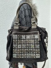 Tasche Liebeskind Unikat Ledertasche/Wildleder Schultertasche Shopper