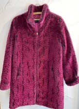 Bildhübscher Italienischer Webpelz Swinger Mantel Roccobarocco 38 40 Pink