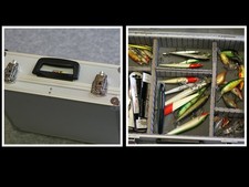 Angelzubehör Größere Sammlung an Spinnern,Blinker, Wobbler mit Koffer