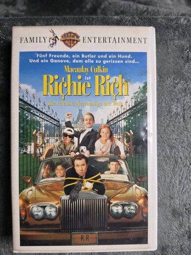 Richie rich vhs kasette video - richie,