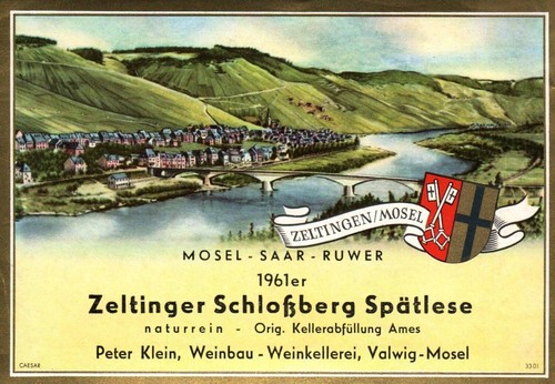 1961er zeltinger spatlese - 1961er,