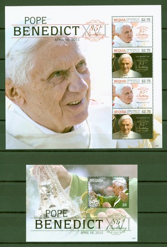 Bequia 2012 papst benedikt - -,