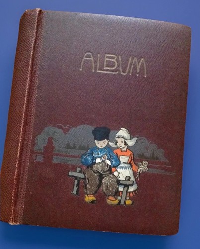 Alte leeres postkarten album - alte, postkarten-album