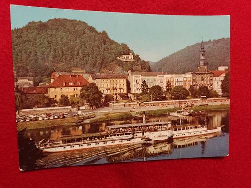 Bad schandau 1979 raddampfer - bad,