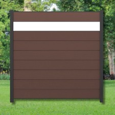 WPC Zaun Komplettset