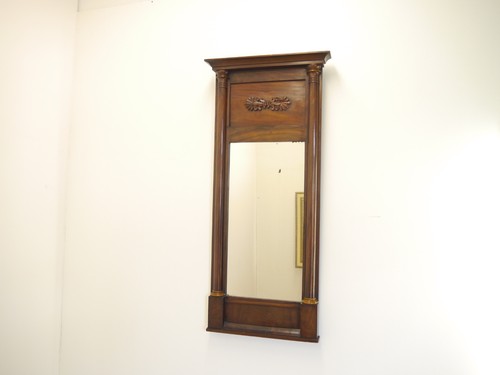 Biedermeier spiegel mahagoni - biedermeier,