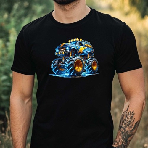 Herren shirt monster - t-shirt, truck