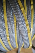 Lippendichtung 10x25mm Klemmdichtung Profildichtung Fahnendichtung Kamindichtung