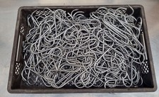 20x Haken S-Haken Metzgerhaken Gastrohaken Fleischhaken Edelstahlhaken gemischt