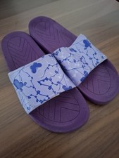 Badelatschen Gr 40 Lila Klettverschluss