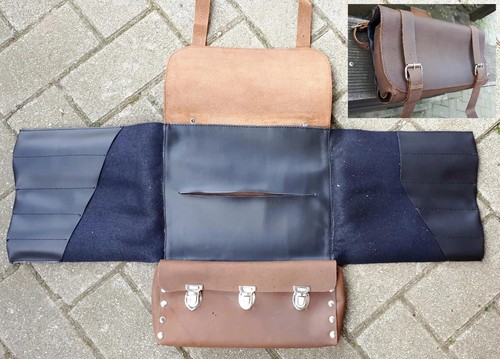 26cm leder lenker - 26cm,