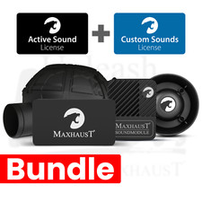 Maxhaust | Active Sound + Custom Sounds | Bundle Universal (Soundmodul, Bridge)