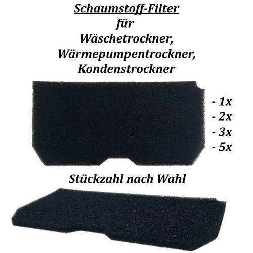 5x schaumfilter für - 1x/2x/3x/5x,