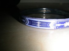 Armreif Emaille Blau Michaela Frey